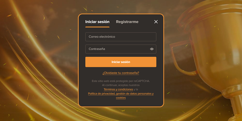 Rellene la información para iniciar sesión en su cuenta.